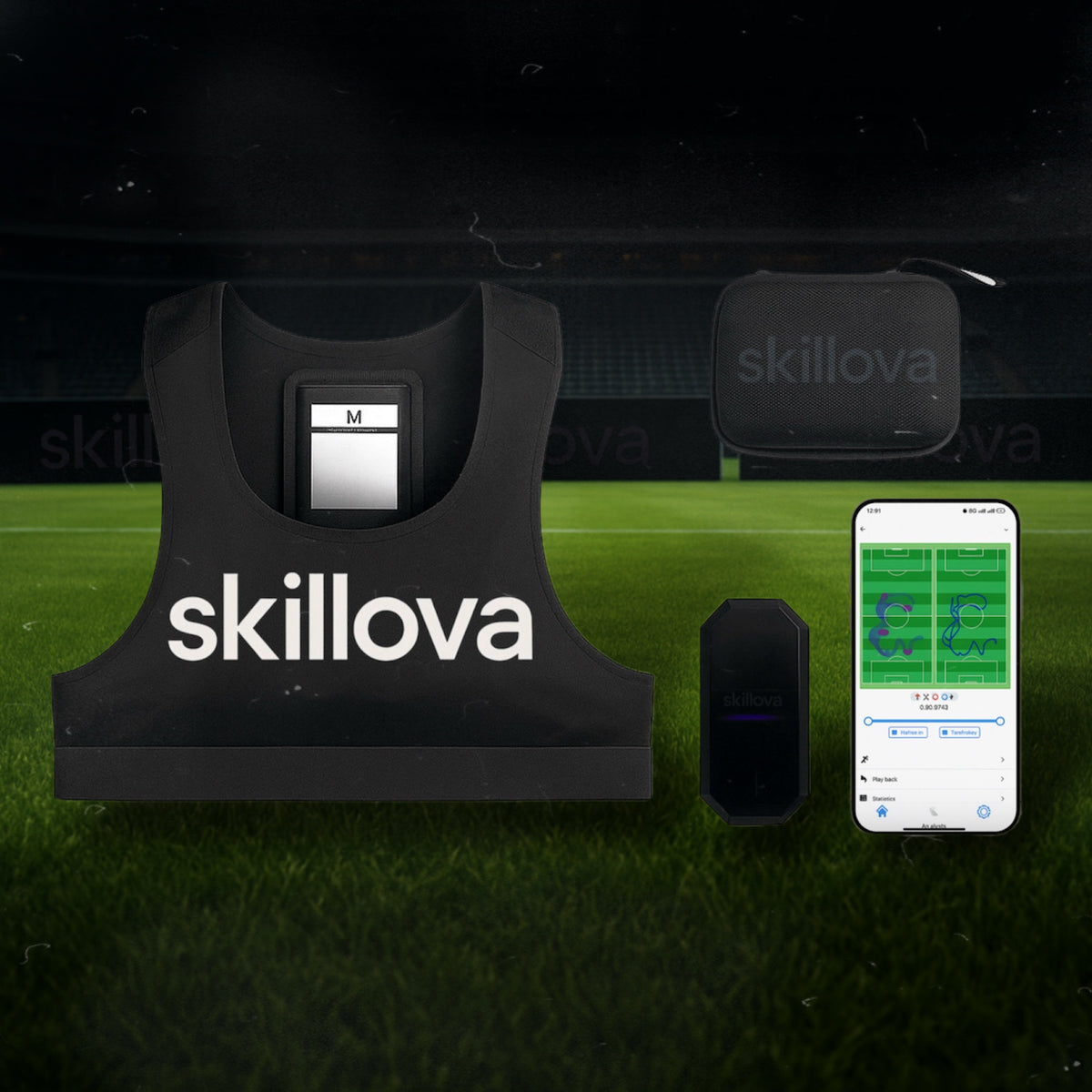 SKILLOVA GPS-LEISTUNGS-TRACKER
